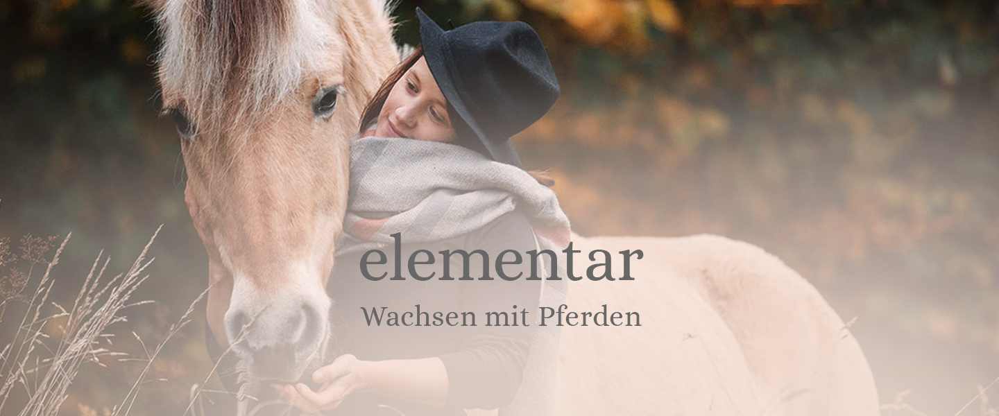 elementar-Wachsen mit Pferden